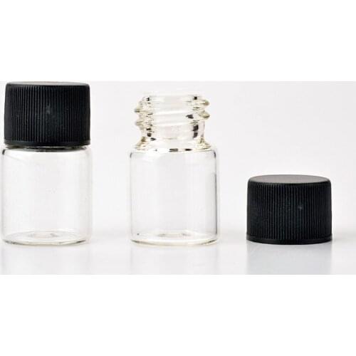7ml Mason Jar Glass Bottles Vials Jars Tiny Mini Liquid Bottle F2017803