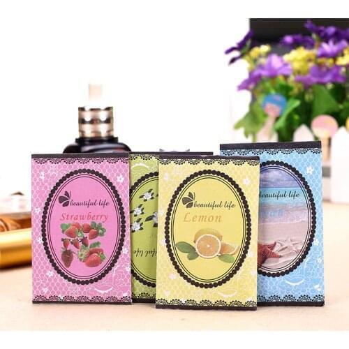10Pcs /Pack Aromatherapy Natural Smell Incense Wardrobe Sachet Air Fresh Refreshing Scent Bag Perfume Vanilla Lavender Rose Lily