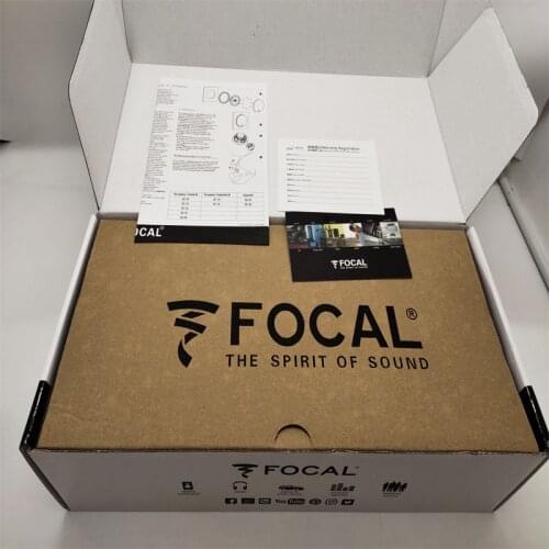 Free Shipping 6 Sets Focal AUDITOR RES-165 PULSANCE Max 120W 2Way Separated Kit 2VOIES SEPAREES Component Car Speaker Hi Quality