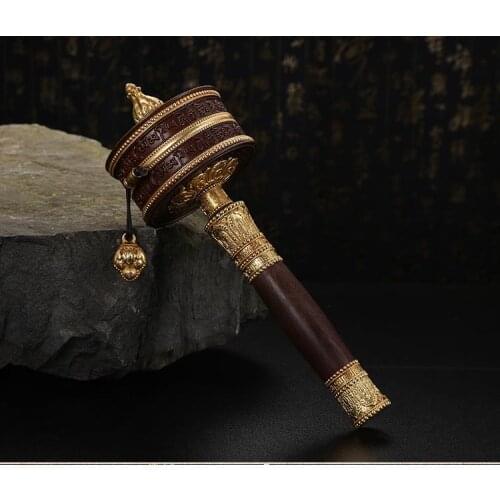 Greco-Buddhist Tibet Nepal India Temple Buddhism recite chant scriptures prayer Rotating wheel Buddhist scriptures ZUAN JING LUN