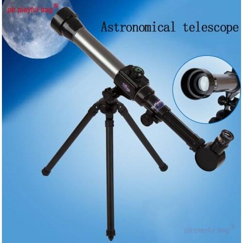 PB Playful Bag Monocular Astronomical Telescope Kids Toys Cognition of Scientific Knowledge Parent Child Education Gift ZG12