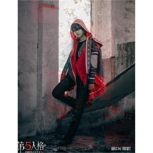 Game Identity V Naib Subedar Cosplay Costume Survivor New Skin Cloak Halloween Costumes For Men Women