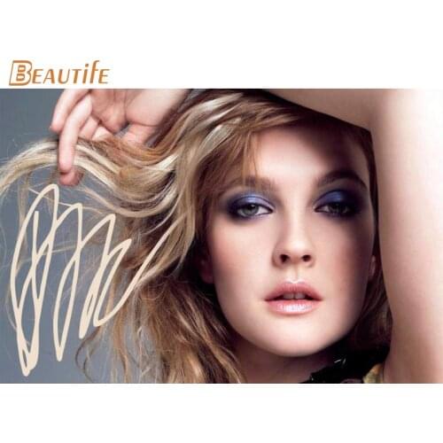 New Arrival Drew Barrymore Poster Cloth Silk Poster Home Decoration Wall Art Fabric Poster Print 40X60cm.50X75cm,60X90cm