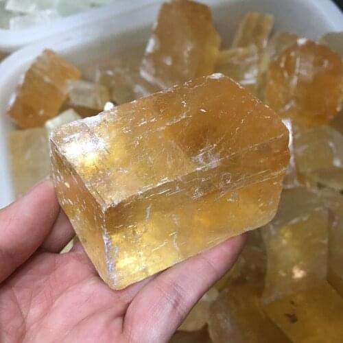 Optical Calcite Raw Iceland Spar Natural stones and Minerals Healing stones