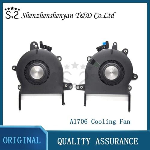Original Replacment CPU Cooling Fan 923-01388 Compatible for MacBook Pro Retina 13'' w/Touch Bar A1706 Left + Right 2016 2017