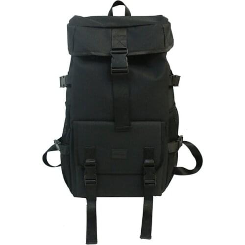 Street Travel Mens Backpack Fashion Design Hip Hop Backpack for Youth Boys Functional Wind Oxford Large Bags Unisex