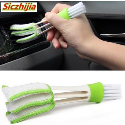 Keyboard seat car air outlet dust cleaning brush for Audi Q3 Q5 SQ5 Q7 A1 A3 S3 A4 S4 RS4 RS5 A5 A6 S6 C6 C7 S5 A7 S7 A8