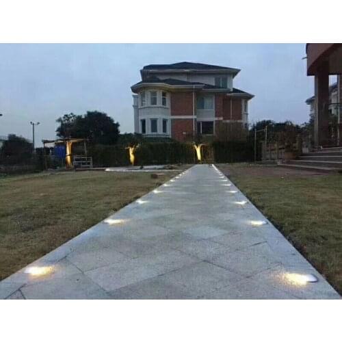 LED Underground Lamp 3W 12V IP68 Outdoor Recessed Deck Floor Ground Spot Lighting Inground Uplight Driveway Concrete paver light
