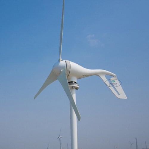 400W 12v wind turbine wind fans for wind solar hybrid system,3 blades /5 blades optional with regulator