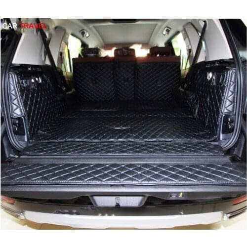 High quality mats! Full set car trunk mats for BMW X7 G07 2020 waterproof cargo liner mat boot carpets for X7 2019,Free shipping