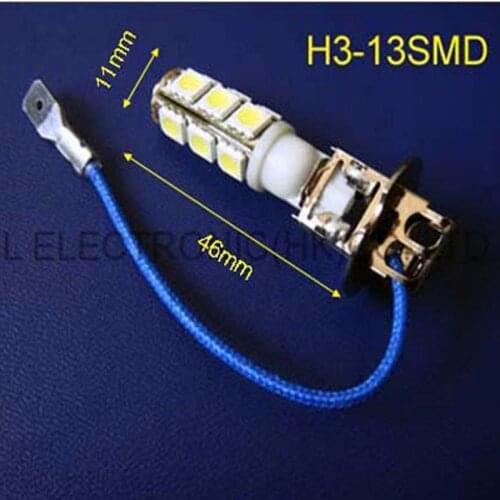 High quality 12V H3 led fog lamps,Car H3 LED lights,Auto H3 led bulbs free shipping 50pcs/lot