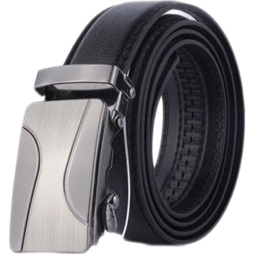 Giraffita High-Grade Belt Automatic Buckle Belts Leisure Business Leather Mens Belt Manufacturer Provides Straightly