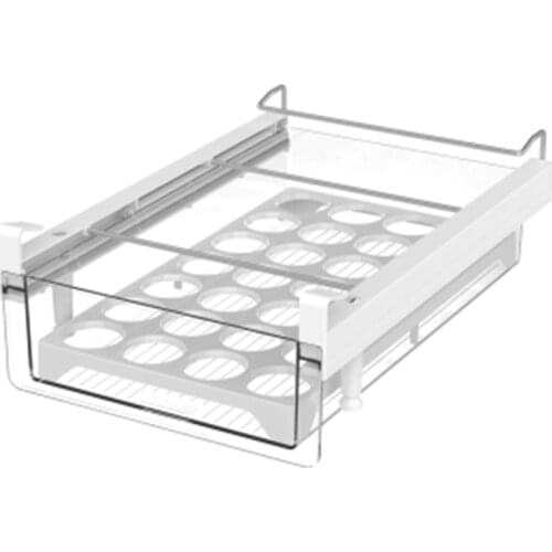 Refrigerator Storage Box, Drawer Type Egg Box, Drawer Storage Hanger, Internal Shelf, Fresh-Keeping Box