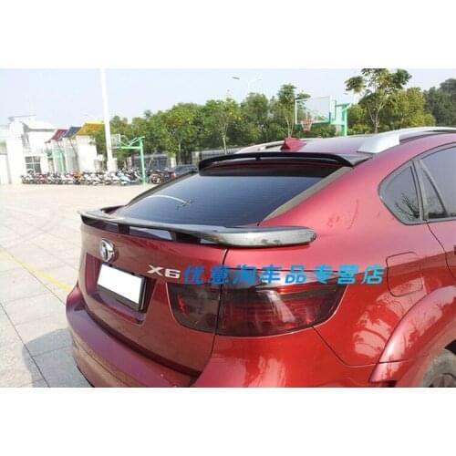 Fit for BMW X6 E71 HAMAN N carbon fiber rear spoiler rear wing