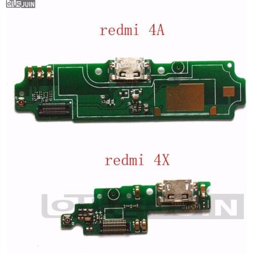 10pcs Micro USB Charging Charger Port Dock Connector Flex Cable with Microphone board for Xiaomi Redmi 4A 4X