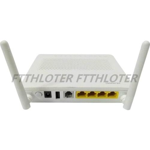 100% Original New 10pcs High Quality 1GE+3FE+VOICE+WIFI GPON ONT Modem HG8546M Terminal Network Unit EU Adapter
