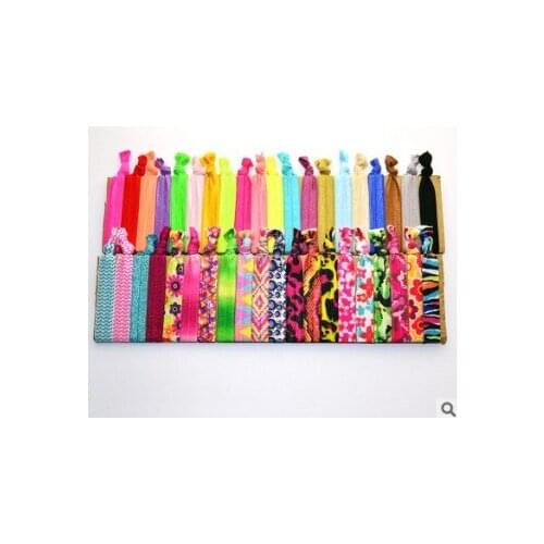 1000pcs/lot DIY Simple Multi Fabrics Hair Bands Tie A Knot Candy Color Hair Rings Styling Tools Accessories HA625