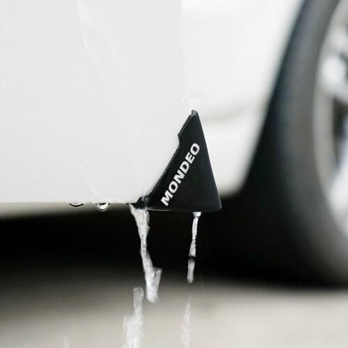 2PCS Silicone Car Door Corner Cover Bumper Anti-Scratch Protector for Ford Mondeo mk3 mk4 mk5 Accessories Car Styling