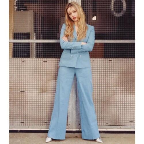 2021 Spring Fashion Women Pants Suits For Wedding Mother of the Bride Suit Ladies Evening Party Tuxedos Formal Wear 2 pieces