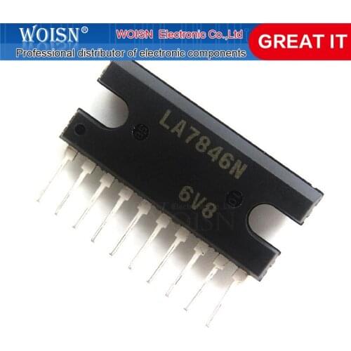 3pcs/lot LA7845N LA7845 LA7846N LA7846 SIP In Stock