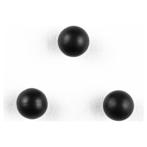 50PCS Diameter 6mm 8mm 9.5mm 10mm NBR rubber ball nitrile rubber sealing rubber ball rubber NBR ball have small mold line