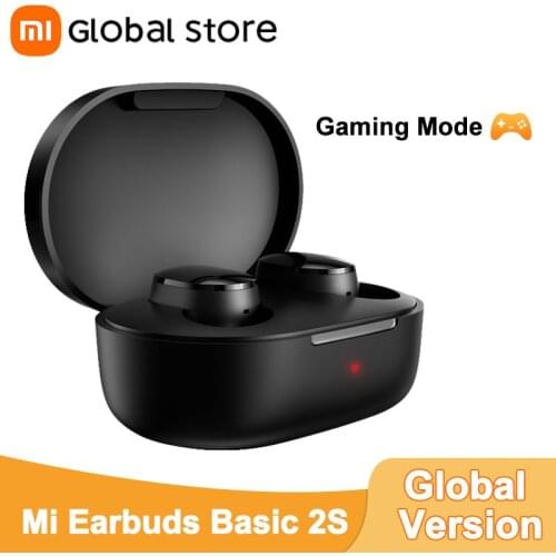 Xiaomi Mi True Wireless Earbuds Basic 2S Bluetooth 5.0 Gaming Mode Touch Control TWS Bluetooth Earphone Type C Headphones
