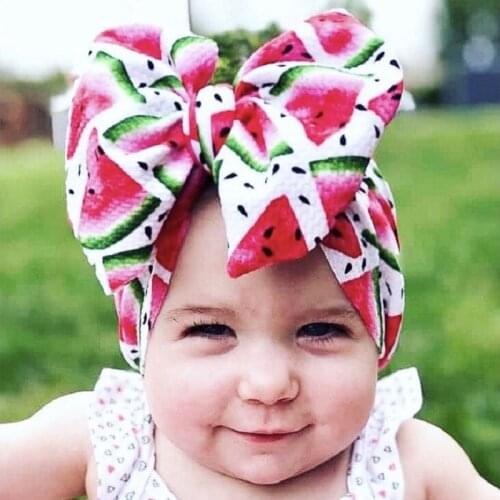 Baby Headband Handmade DIY Infant Kids Hair Accessories Girl Newborn Bows bowknot bandage Turban Hair Accessories HB323S