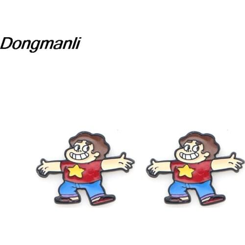 DMLSKY Creative theme cartoon Earrings women fashion Stud Earrings Cute Charm Earrings Gifts for Girls Kids M2092