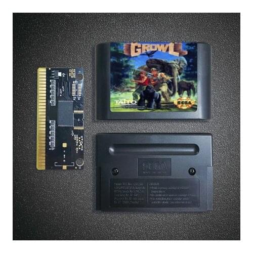 Growl - 16 Bit MD Game Card for Sega Megadrive Genesis Video Game Console Cartridge