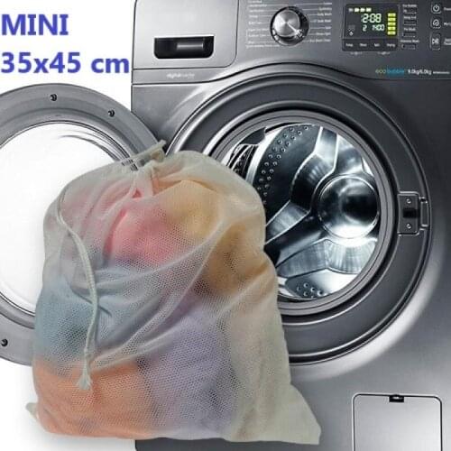 Dirty Laundry String Bag, Quick Laundry Apparatus, 35x45 cm, Laundry Mesh for Quick Dry