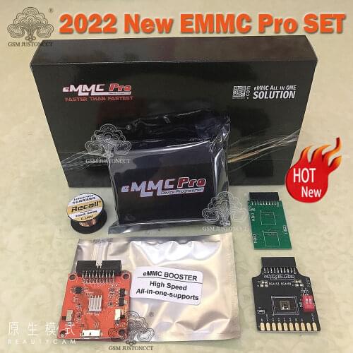 Hot Newest 100% Original emmc Pro Box & EMMC PRO BOX Edition with eMMC Booster Tool Free Shipping
