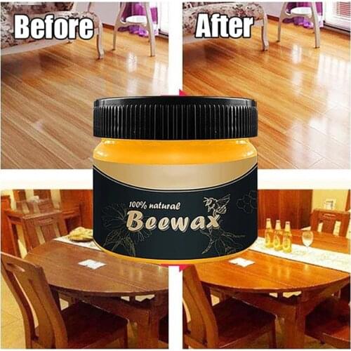 Multifunctional Wood Seasoning Beewax Solution Furniture Care Floor Wax Furniture Renovation Beeswax Polishing Waxing