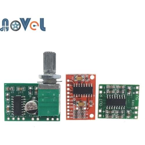 PAM8403 Module Digital Power Amplifier Board Miniature Class D Power Board 2 * 3 W High 2.5 ~ 5 v USB Power Supply