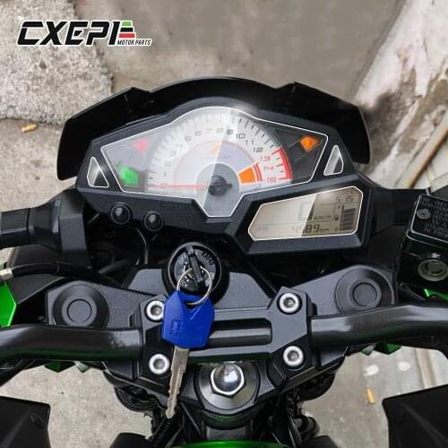 Motorcycle Decals Dashboard Instrument Speedometer Film Screen Protector Stickers For kawasaki Z300/NINJA300 2013-2016