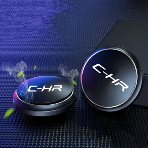 New Arrival Air Freshener Solid Perfume Aromatherapy Decorative aluminum alloy ornaments for cars for Toyota CHR