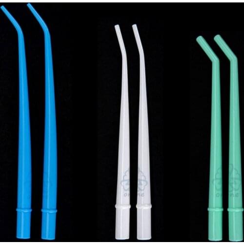 25pcs Disposable Curved Tips Surgical Aspirator Dental Saliva Ejector Tips Dentistry Instrument