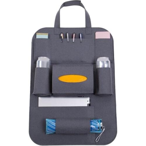 Car Seat Back Organizer Multi-Pocket Storage Bag Tablet Holder Automobiles Interior Accessory