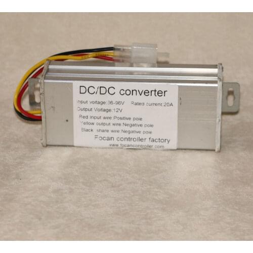 FENG CHANG 36V/48V/60V/72V/80v/96V/120V to 12V 20A DC/DC converter for Electric Car /Vehicle Battery electric Power transformer