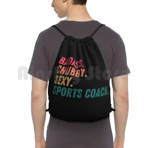 Chubby Sports Shirts Cool And Funny Gift-Badass Chubby Sexy Retro Grunge Typography Outdoor Hiking Backpack Waterproof Camping