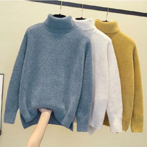 S elastic small turtle neck top female with velvet covered autumn/winter fashion m thick white belly uncomfortable