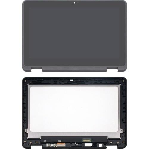 HD LCD Display Matrix Assembly Touch Screen +Bezel For DELL Chrombook 11 3189 798C5 0798C5 KG3NX 4WT7Y G7D84 PP99H T8TJG WWP4T