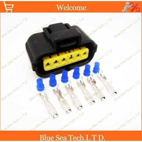 10 sets AMP TE 6 Pin/way auto Connectivity,auto waterproof electrical plug for BMW,VW,Audi,Honda etc