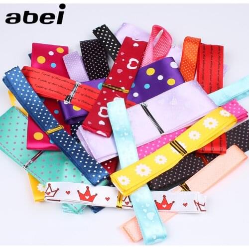 10yards 15-45mm Random Mix Satin Ribbon Gift Package Tape Single Face Printed ribbons For Scrapbooking DIY Sewing Craft