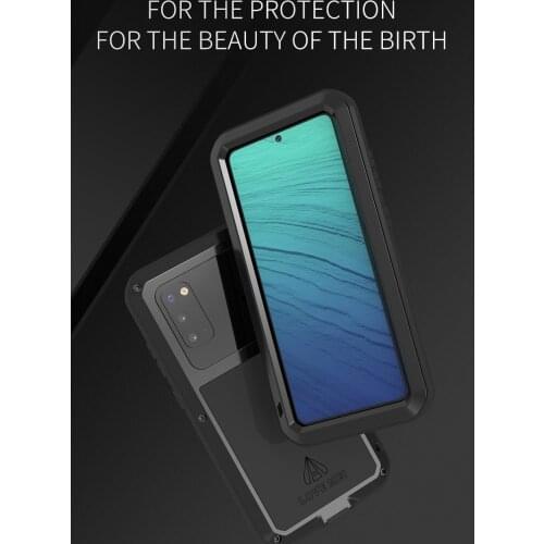 For Samsung Galaxy S20 Case 6.1'' Love Mei Powerful Full-body Shockproof Rugged Metal Armor Phone Case For Samsung Galaxy S20