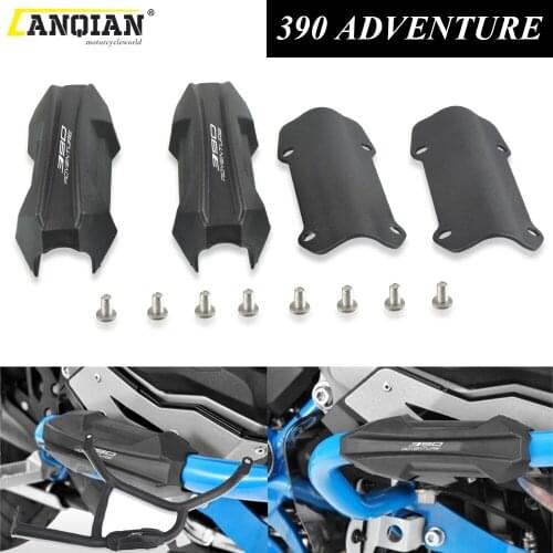 For 390Adventure 390ADV. 390 Adventure 2019 2020 2021 25mm Motorcycle Accessories Engine Crash Bar Protection Bumper Guard Block