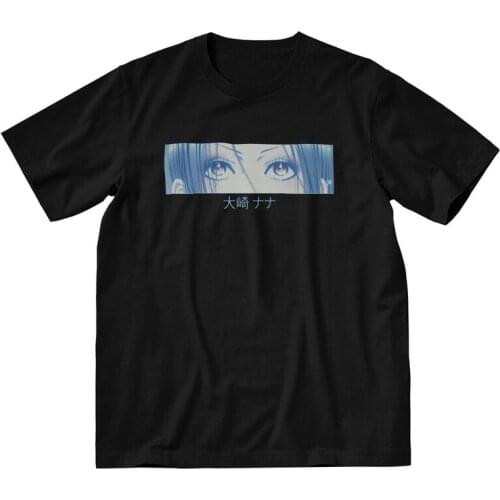 Harajuku Nana Osaki Men T-Shirts Fashion Graphic T Shirts For Men Short Sleeve Anime Manga Tshirt Cotton Tee Tops Gift Clothes