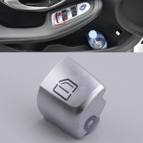 Car Rear Right Window Master Switch Repair Button Cover Cap Fit For Mercedes-Benz C Class W205 GLC W253 2015 2016 2017 2018-2020