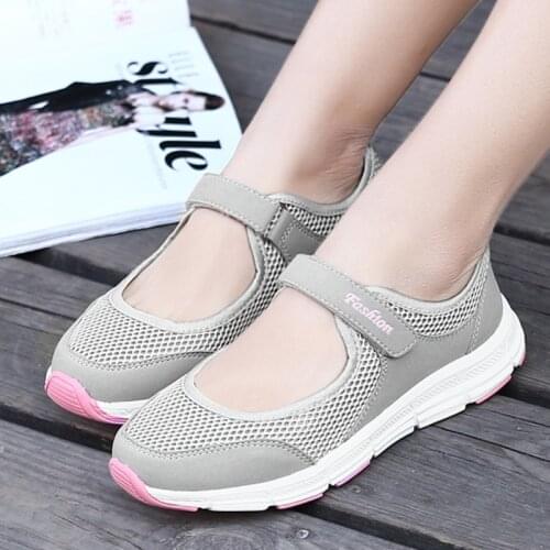 Women Sneakers Casual Shoes Female Mesh 2020 Summer Shoes Breathable Trainers Ladies Basket Femme Tenis Feminino Mom‘s Gift