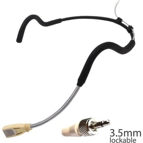 Bolymic Fitness Microphone mic for Sennheisers Wireless EW100 G2 EW135G2 G3 Waterproof mic