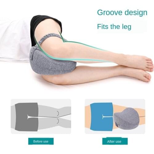 Leg care pad to prevent deformation, memory foam pillow leg locator knee support pad